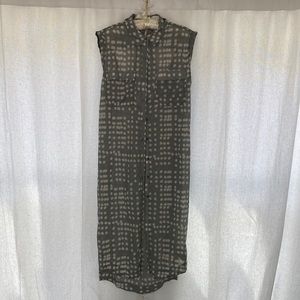 Free People shirt dress / coverup